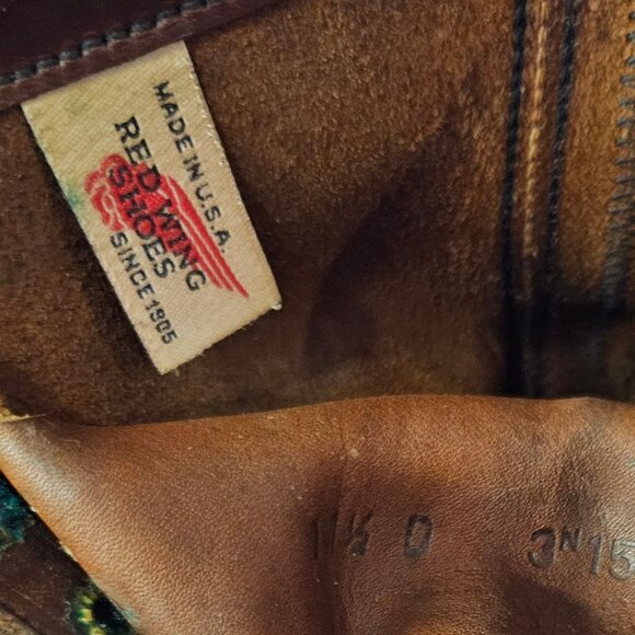 Red Wing 2263 Comfortforce Brown Safety Steel Toe Boots Men's size 11.5 - Picture 4 of 5